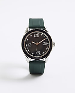 Green Strap Watch