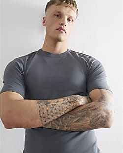 Stone 3 Pack Muscle Fit Short Sleeve T-Shirt