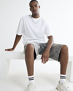White Oversized Fit Essential T-Shirt