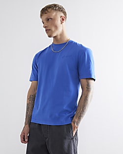 Blue Regular Fit T-Shirt