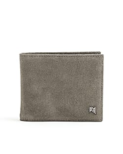 Grey Suede Wallet
