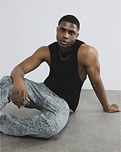 Black Tank Top Vest