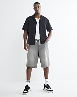 Black Short Sleeve Shirt