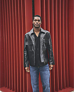 Black Faux Leather Jacket