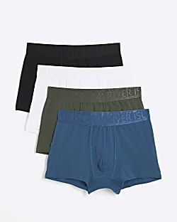 Multicoloured Double Tipped Trunks 4 Pack