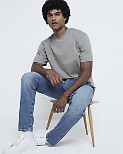 Grey RI Studio Regular Fit T-shirt