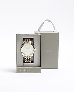 River island silver watch 2025