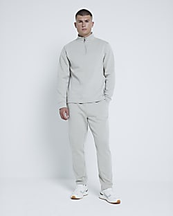 River island grey tracksuit best sale
