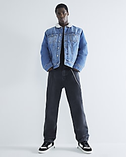 River island borg lined jacket sale