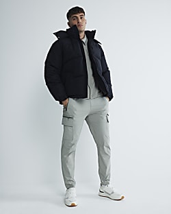 River island shiny puffer jacket cheap