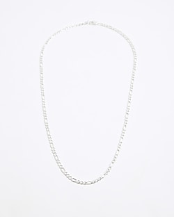 Silver colour chain necklace