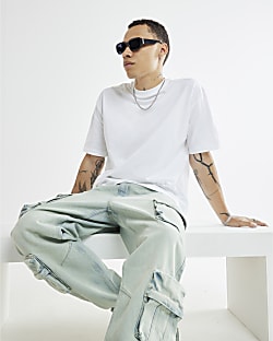 White Oversized Fit T-Shirt