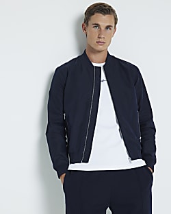 Black zip up bomber jacket outlet