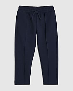 Mini Boys Navy Smart Joggers
