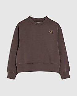 Girls Brown Premium RI Sweatshirt