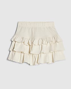 Girls Cream Rara Skirt