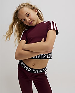 Girls Side Stripe T-Shirt