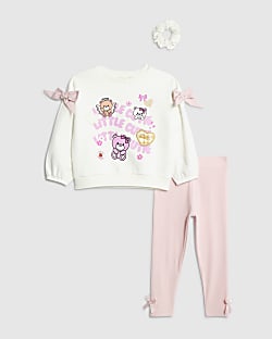 Mini Girls Cream Little Cutie 3 Piece Set