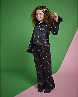 Wicked Girls Black Elphaba Pyjamas