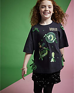 Wicked Girls Black Elphaba Icons T-shirt