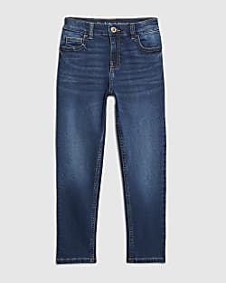 Boys Blue Stretch Skinny Jeans