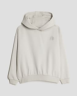 Boys Grey RR Hoodie