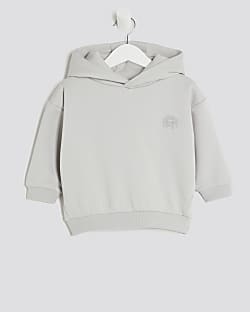 Mini Boys Grey RR Hoodie