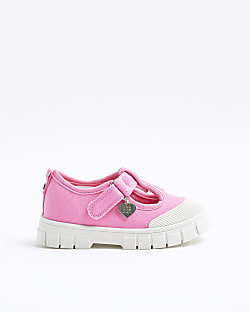 Mini Girls Pink Mary Jane Shoes