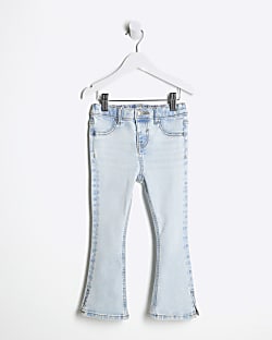 Mini Girls Blue Flared Jeans