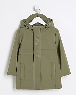 Mini Boys Khaki Padded Jacket