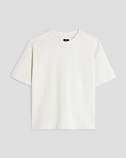 Boys White Oversized T-Shirt
