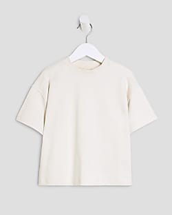 Mini Boys White Oversized T-Shirt