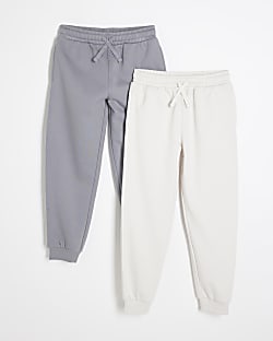 Boys Beige Joggers Set