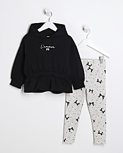 River island girls hoodie top