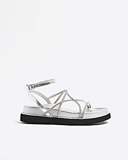 Diamante sandals river island store