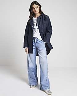 River island womens raincoat top