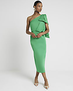 Midi one shoulder dress 2025