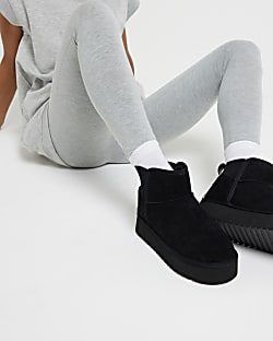 Borg lined boots womens online