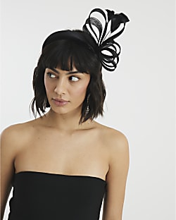 Black Fascinator Headband