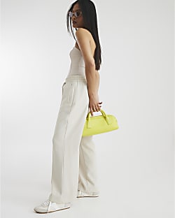 Petite Beige Tailored Joggers