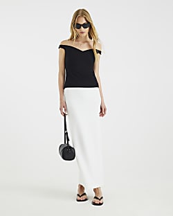 White Maxi Skirt