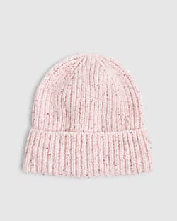 Pink Sequin Beanie Hat