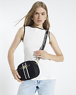 Black Monogram Cross body bag