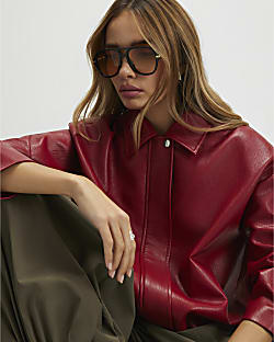 Black Chain Temple Navigator Sunglasses