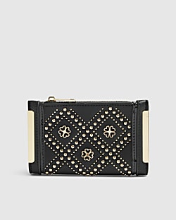 Black Studded Mini Purse