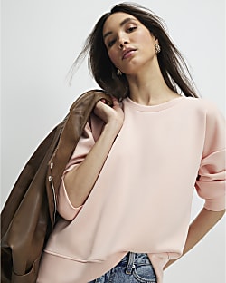 Orange Premium Long Sleeve Sweatshirt