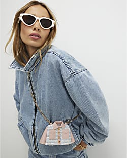 Pink Shirt Mini Purse