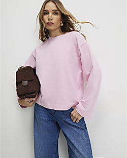 Pink Long Sleeve Sweatshirt