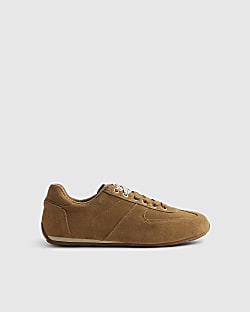 Brown Suede Trainers