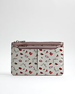 Cream J'adore Travel Wallet